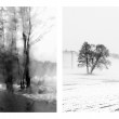Andeutung bei Nebel, Schnee und Nieselregen. Andeutung bei Nebel, Schnee und Nieselregen.